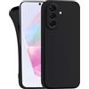 MyGadget Cover compatibile con Samsung Galaxy A36 5G - Custodia Protettiva in Silicone Morbido - Case TPU Flessibile - Ultra Protezione Antiurto & Antiscivolo Nero