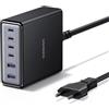 UGREEN Zapix 100W Caricatore USB C Ricarica Rapida con 8 porte Caricabatterie Type C Compatibile con MacBook Pro Air iPhone 17 Pro Max Air/Serie 16-12 Galax S26