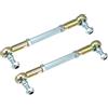 X AUTOHAUX 2 pezzi tiranti dello sterzo M8 da 120 mm per ATV da 50cc, 70cc, 90cc, 110cc, 125cc