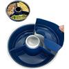 STYYL Stampo in silicone a 3 sezioni, adatto per forno Omnia®, inserto in silicone, teglia da forno