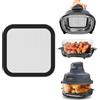 GEEKHOM Accessori Airfryer per Ninja CRISPi FN101EU: GEEKHOM in acciaio inox paraspruzzi magnetici a maglia fine per friggitrice ad aria calda Ninja FN101EUGY, FN101EUST e FN101EUSG