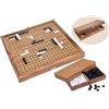 Engelhart - 350360 - Gioco di Go in Legno - Gioco da Tavolo di Strategia - Ecologico - Dai 8 Anni in Su - Dimensioni: 31 x 31 x 2,5 cm