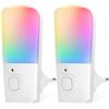 ZENDEU Luce Notturna a LED per Bambini Multicolore (2 Unità)