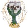 mtb more energy Calice Claw of The Emerald Dragon - Teschio nel Drago Artiglio Verde- Decorazione Medievale Fantasy