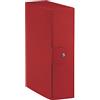Esselte C30 EUROBOX Cartella per Progetti, 25 x 35 cm, Dorso 10 cm, Rosso, Confezione da 1, 390330160