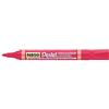 Pentel N850 Marcatore Permanente punta conica, 12 Pezzi, Rosso