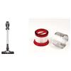 Girmi AP91 Aspirapolvere Ricaricabile, 120W, sistema ciclonico e AP92 ACCESSORIO FILTRO AGGIUNTIVO