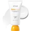 Anua Zero-Cast Moisturizing Sunscreen SPF 50+ - Crema Solare Viso Coreana, Protezione UVA/UVB, Nessun Effetto Bianco, Glow Naturale, Niacinamide, Acido Ialuronico, Oil-Free, Base Trucco (50 ml)