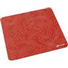 LexonElec x ATTACK SHARK Tappetino Per Mouse Da Gioco Medio, 17,72 * 15,75 * 0,16 inch, Base In Gomma Antiscivolo, Ottimizzato Per Sensori Da Gioco, Impermeabile Per e-Sport- Rosso Contorno