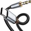 YLLZI Cavo da AUX a USB C, USB C a jack da 3,5 mm per iPhone 17 16 15 Serie, Aux Type C a 3.5mm per Galaxy S25 S24 S23 S22 S21/ Note 20 10, per autoradio, cuffie, Home/Car Stereo ecc