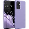 kwmobile Cover per OnePlus 9 (EU/NA Version) Custodia - Back Case per Smartphone in Silicone TPU - Protezione Gommata - lavanda lilla