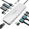 WAVLINK Docking station per laptop, Hub USB C 10G con doppio HDMI, PD in 100W, USB-A/C 3.2 10Gbps, USB-A 5Gbps, USB2.0, Gigabit Ethernet per Dell/HP/Lenovo ecc, solo computer Windows Systerm