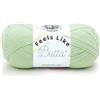 Lion Brand Yarn Company Lion Brand Yarn 215-157 Feels Like Butta Filato, Menta, Poliestere, 17.78 x 6.35 x 6.35 cm, 199 Unità