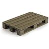Lacor - 61059 - Presentazione alimenti mini pallet, legno di betulla al 100%, resistente e resistente, 20x12cm, ecologico.