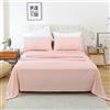 Whitney Home Textile Set di lenzuola per letto singolo, lussuose, morbide e comode, traspiranti, rinfrescanti, per hotel, per donne, uomini, ragazzi, con tasca extra profonda, facili da montare