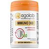 AgoLab Nutraceutica IMMUNO 360 Shiitake Reishi 10 Ingredienti 40 Capsule AgoLab