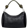 Desigual Bag_Bloomer Mayari, 2000 Negro, U, Accessori Borsa A Mano PU Donna, Nero, One Size