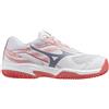 MIZUNO scarpe MIZUNO Break shot 5 junior bianco/corallo