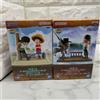 BANPRESTO One Piece [Zoro Rufy] [Zoro Mihawk] World Collectable Figure Log Stories set 2