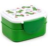 Puckator Porta Pranzo Bento con Posate e Chiusura a Clip - Creeper e TNT - Minecraft