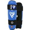 RDX sports Coppia paratibie RDX T2 Blu - approvato WAKO - L