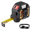 VEVOR Metro a Nastro Laser, 1 PZ, Strumento di Misurazione Laser Ricaricabile da 41 m e Metro a Nastro da 4,8 m con Magnetico, 4 Modalità, Lunghezza, Area, Volume, Continuo, Unità ft/in/m/ft+in