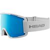 Head Maschera da Sci Head Contex Bianco-Blu M S2