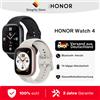 HONOR Versione globale HONOR Watch 4 Smart Watch 5ATM Blood Oxygen Monitor BT5.2 GPS Bluetooth 5.2 Fino a 14 giorni di batteria lunga