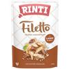 RINTI Filetto in Jelly Chicken&Lamb bustina con pollo e agnello in gelatina 100 g