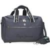 Pepe Jeans Corin Borsa da viaggio grigio 40 x 25 x 20 cm Poliestere e PU 20 L by Joumma Bags, grigio, Taglia unica, Borsa da viaggio