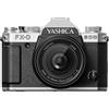 YASHICA FOTOCAMERA DIGITALE YASHICA FX-D 300, 50 megapixel, Nero