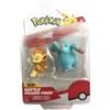 Reel Toys Pokemon Battle Figure Mini Figure Chimchar Phanpy 5cm di Rei Toys