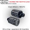 Ricambio Kit O-ring, Spaziatori Clack WS1CI/WS1TC