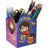 Maped - Set da disegno - Collezione Harry Potter - 35 pezzi per fai da te - Include forbici per bambini, matite colorate, pennarelli colorati, adesivi e 1 portapenne per il montaggio