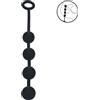 Levelz Round Silicone Anal Balls M 30mm Black
