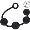 Levelz Round Silicone Anal Balls XL 50mm Black