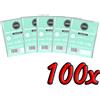 EXS Non-latex Oral Dam 100 pack