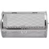 Tyenaza Cestelli Per Grigliate Rotanti, Gabbia Per Griglia in Acciaio Inossidabile,Roaster Round Grill Basket per Cilindro per Barbecue Accessori (C)