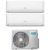 Hisense - Climatizzatore Inverter Hisense Hi Comfort Wi-fi Dual Split 7000+12000 Btu 3AMW72U4RJC R-32 A++