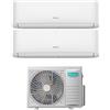 Hisense - Climatizzatore Inverter Hisense Hi Comfort Wi-fi Dual Split 7000+18000 Btu 4AMW81U4RJC R-32 A++