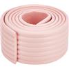 OLYCRAFT 2m Rosa Letto A Castello Cuscinetti Scala 80mm Larghi Imbottitura Autoadesiva Battistrada Trazione Striscia Anticollisione Protezioni Angolari con Adesivo per Gradini di Scale Angolo Mobili