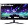 LG UltraGear 27GS50F Monitor Gaming 27 FHD (1920x1080), 180Hz, 1ms, AMD FreeSync, HDR 10, HDMI 1.4, DisplayPort 1.2, Uscita Cuffie, Flicker Safe, Nero
