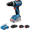 BOSCH Trapano Avvitatore con Percussione Bosch GSB 18V-65