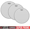 REMO EMPEROR SET 12" 13" 14" PELLE COATED SABBIATA BATTERIA