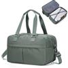 HPLQQ Borsone da Viaggio Donna Bagaglio a Mano Ryanair 40x30x20, Borsa Sportiva Borsone da Palestra, Borsa da Weekend, Ospedale Parto, Danza Espandibile,B03-Verde militare