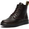 Dr. Martens Brookline Chukka Black Lusso, Piattaforma Uomo, Nero, 45 EU