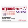STARDEA Srl STARDEA Aterostar Forte Duo Integratore Alimentare con Berberina, Riso Rosso Fermentato con Monacolina K e Olea Europaea - Supporto al Metabolismo dei Lipidi e Benessere Cardiovascolare - 20 Compresse