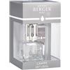LAMPE BERGER Lampada Catalitica Glacon Trasparente con Flacone 250ml Neutro Essenziale