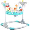 MONI Jumper Stazionario Regolabile Vista con Luci e Suoni, Azzurro