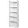Generico LIBRERIA ALESSIA CM.64X29X180H BIANCO FRASSINATO